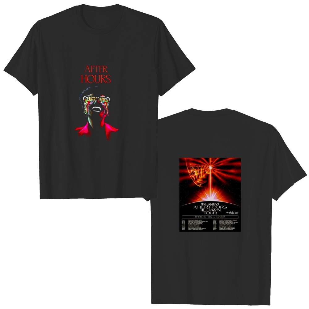 The Week After Hours Tour 2 Sided Shirt